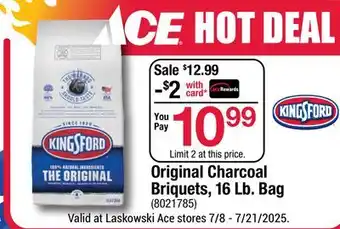 Ace Hardware Original Charcoal Briquets, 16 Lb. Bag offer