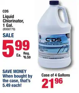 Ace Hardware CDS Liquid Chlorinator, 1 Gal offer