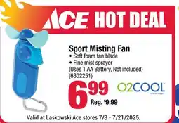 Ace Hardware Sport Misting Fan offer