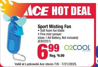Ace Hardware Sport Misting Fan offer