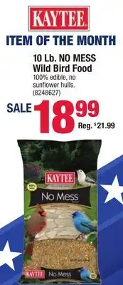 Ace Hardware 10 Lb. NO MESS Wild Bird Food offer