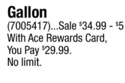 Ace Hardware Concrobium Mold Control offer