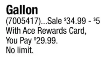 Ace Hardware Concrobium Mold Control offer