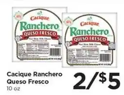 Food 4 Less Cacique Ranchero Queso Fresco offer