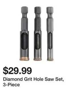 Harbor Freight Tools Diamond Grit Hole Saw Set, 3-Piece offer
