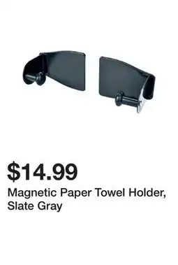 Harbor Freight Tools Magnetic Paper Towel Holder, Slate Gray offer