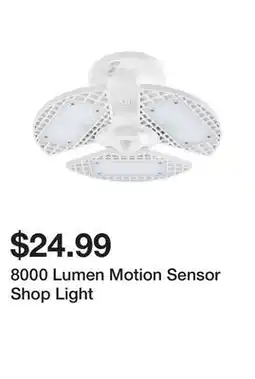 Harbor Freight Tools 8000 Lumen Motion Sensor Shop Light offer