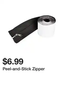 Harbor Freight Tools Peel-and-Stick Zipper offer