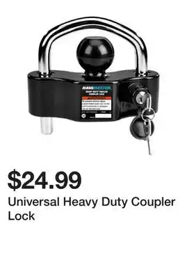 Harbor Freight Tools Universal Heavy Duty Coupler Lock offer