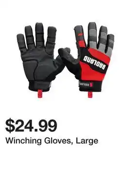 Harbor Freight Tools Winching Gloves, Large offer