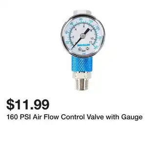 Harbor Freight Tools 160 PSI Air Flow Control Valve with Gauge offer
