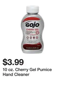 Harbor Freight Tools 10 oz. Cherry Gel Pumice Hand Cleaner offer