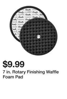 Harbor Freight Tools 7 in. Rotary Finishing Waffle Foam Pad offer