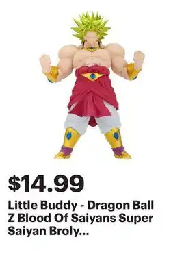 Best Buy Little Buddy - Dragon Ball Z Blood Of Saiyans Super Saiyan Broly 7.9 Figure offer