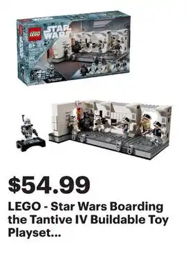 Best Buy LEGO - Star Wars Boarding the Tantive IV Buildable Toy Playset 75387 - Multi offer