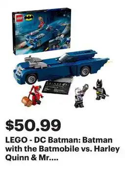 Best Buy LEGO - DC Batman: Batman with the Batmobile vs. Harley Quinn & Mr. Freeze 76274 offer