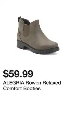 Marshalls ALEGRIA Rowen Relaxed Comfort Booties offer