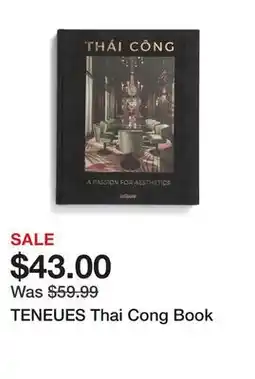Marshalls TENEUES Thai Cong Book offer