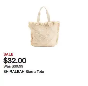 Marshalls SHIRALEAH Sierra Tote offer
