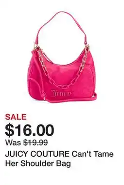 Marshalls JUICY COUTURE Can't Tame Her Shoulder Bag offer