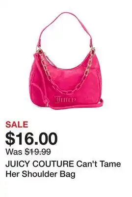 Marshalls JUICY COUTURE Can't Tame Her Shoulder Bag offer