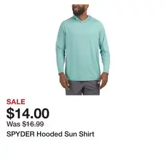 Marshalls SPYDER Hooded Sun Shirt offer