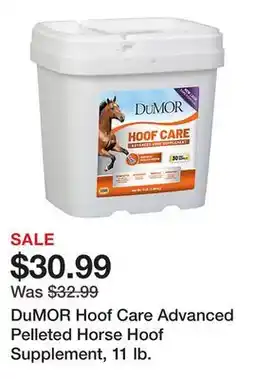 Tractor Supply Company DuMOR Hoof Care Advanced Pelleted Horse Hoof Supplement, 11 lb offer