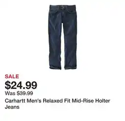 Tractor Supply Company Carhartt Men's Relaxed Fit Mid-Rise Holter Jeans offer