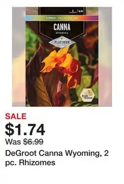 Tractor Supply Company DeGroot Canna Wyoming, 2 pc. Rhizomes offer