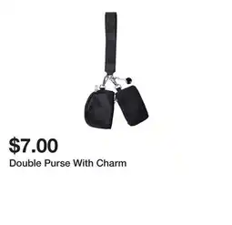 Five Below Double Purse With Charm offer