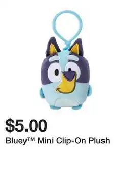 Five Below Bluey Mini Clip-On Plush offer