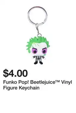 Five Below Funko Pop! Beetlejuice Vinyl Figure Keychain offer