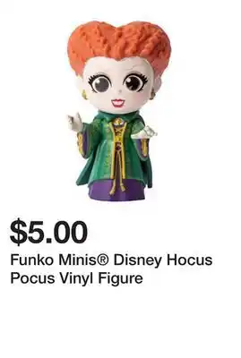 Five Below Funko Minis Disney Hocus Pocus Vinyl Figure offer