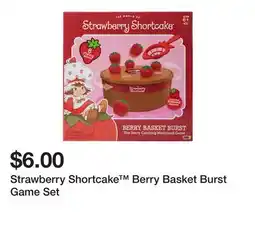 Five Below Strawberry Shortcake Berry Basket Burst Game Set offer