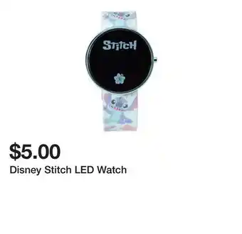 Five Below Disney Stitch LED Watch offer