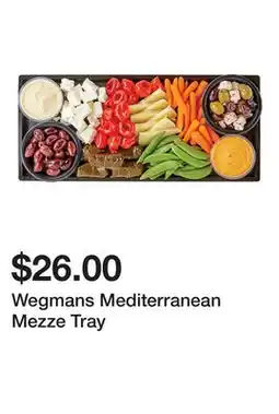 Wegmans Wegmans Mediterranean Mezze Tray offer