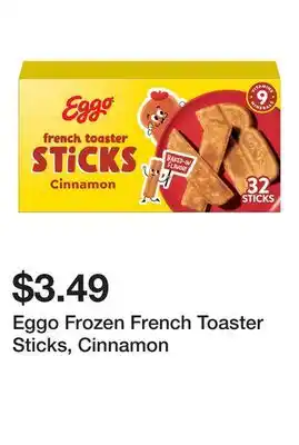 Wegmans Eggo Frozen French Toaster Sticks, Cinnamon offer