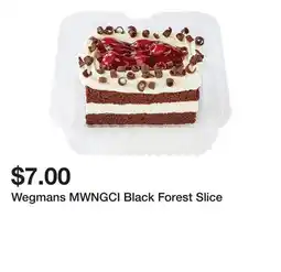Wegmans Wegmans MWNGCI Black Forest Slice offer