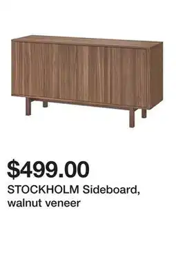 Ikea STOCKHOLM Sideboard, walnut veneer offer