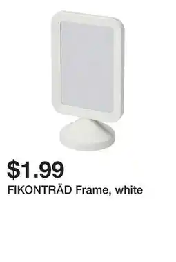 Ikea FIKONTRÄD Frame, white offer