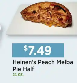 Heinen's Heinen's Peach Melba Pie Half offer