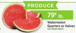 Heinen's Watermelon Quarters or Halves offer