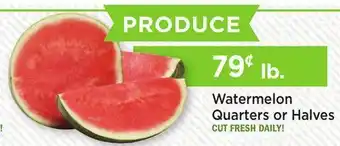 Heinen's Watermelon Quarters or Halves offer