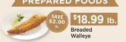 Heinen's Breaded Walleye offer