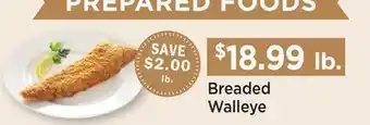 Heinen's Breaded Walleye offer