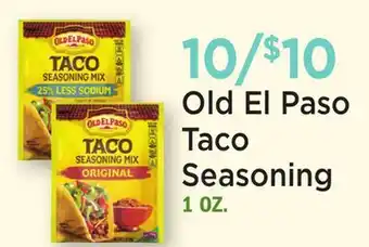 Heinen's Old El Paso Taco Seasoning offer