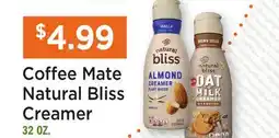 Heinen's Coffee Mate Natural Bliss Creamer offer