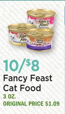 Heinen's Fancy Feast Cat Food offer
