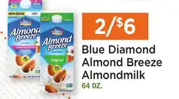 Heinen's Blue Diamond Almond Breeze Almondmilk offer