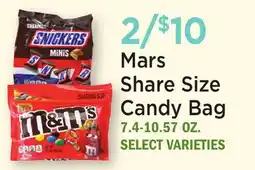 Heinen's Mars Share Size Candy Bag offer